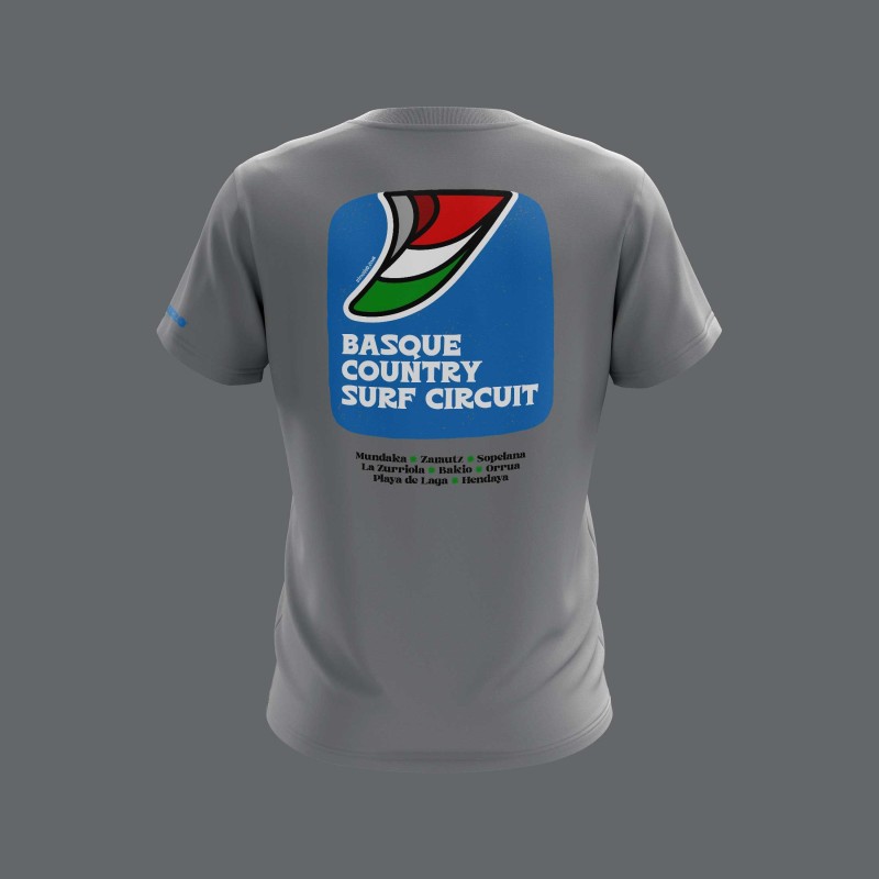 Men’s Surf Circuit T-Shirt | ZiroClub Basque Country