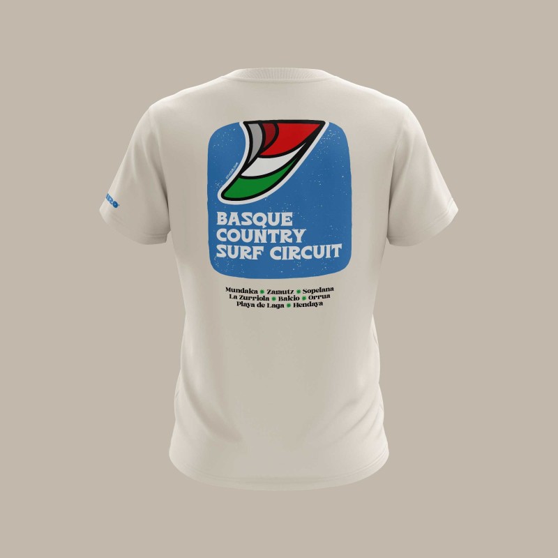 Men’s Surf Circuit T-Shirt | ZiroClub Basque Country Men’s Surf Circuit T-Shirt | ZiroClub Basque Country