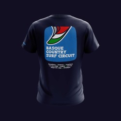 Men’s Surf Circuit T-Shirt | ZiroClub Basque Country