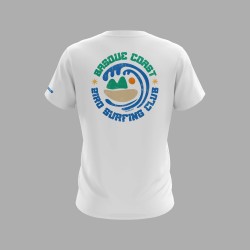 ZiroClub men’s t-shirt with back design Basque Coast Ziro Surfing Club
