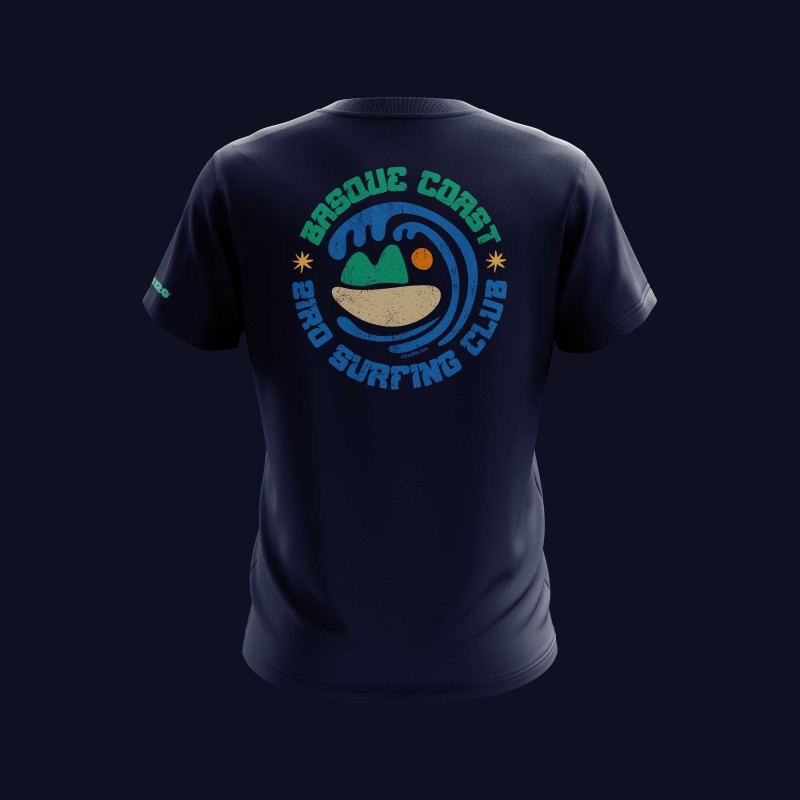 Men’s Basque Coast Surf T-Shirt | ZiroClub Men’s Basque Coast Surf T-Shirt | ZiroClub