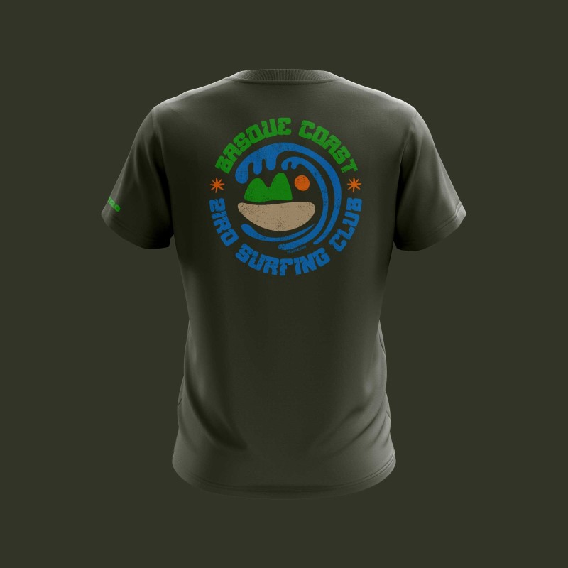 Men’s Basque Coast Surf T-Shirt | ZiroClub Men’s Basque Coast Surf T-Shirt | ZiroClub