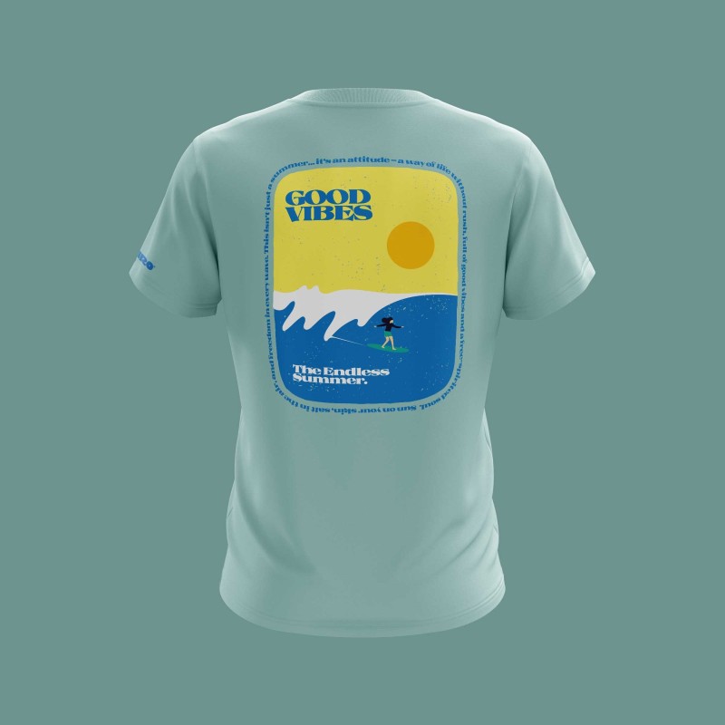 Good Vibes Surf T-Shirt | The Endless Summer | ZiroClub Good Vibes Surf T-Shirt | The Endless Summer | ZiroClub