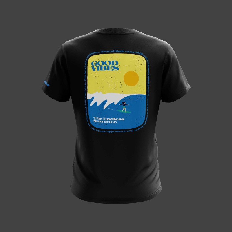 Good Vibes Surf T-Shirt | The Endless Summer | ZiroClub Good Vibes Surf T-Shirt | The Endless Summer | ZiroClub