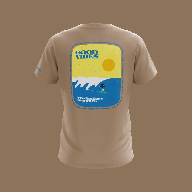 Good Vibes Surf T-Shirt | The Endless Summer | ZiroClub Good Vibes Surf T-Shirt | The Endless Summer | ZiroClub