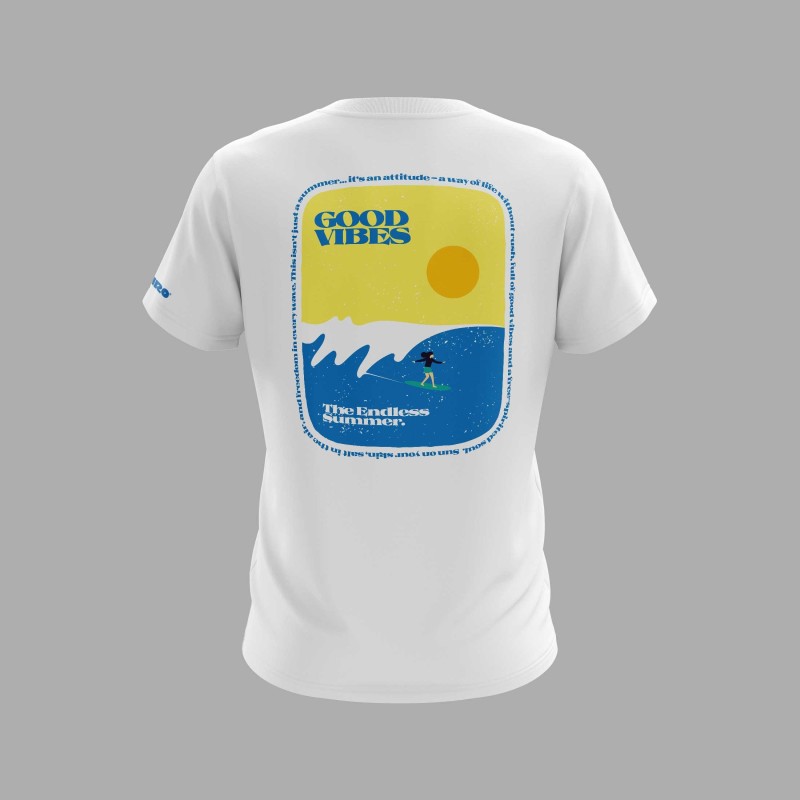 Good Vibes Surf T-Shirt | The Endless Summer | ZiroClub Good Vibes Surf T-Shirt | The Endless Summer | ZiroClub