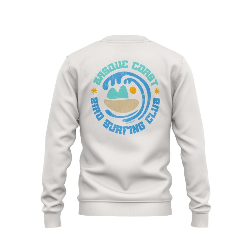 Sudadera Hombre Ziro Basque Coast · Surfing Club | Wave Badge
