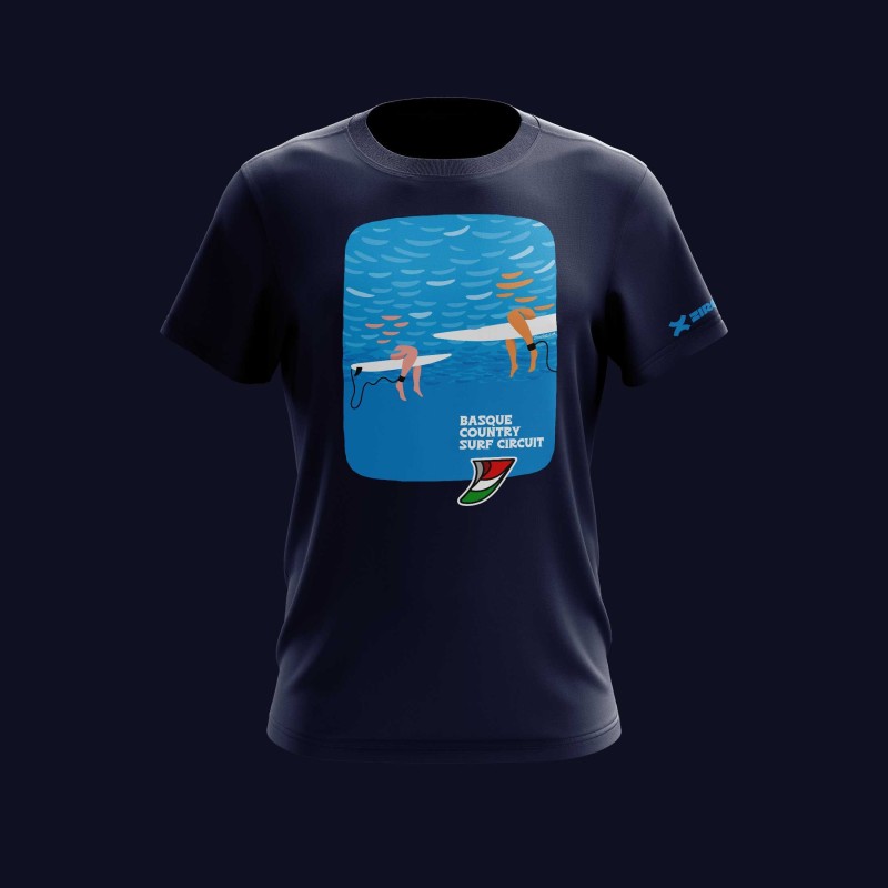 Wear the legend. From Mundaka to Hendaye, this t-shirt is for those who chase waves and live freely. Wear the legend. From Mundaka to Hendaye, this t-shirt is for those who chase waves and live freely.