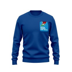 Men’s Basque Country Surf Circuit Two Surfers on the Shore Sweatshirt | Ziro Club