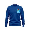 Men’s Basque Country Surf Circuit Two Surfers on the Shore Sweatshirt | Ziro Club
