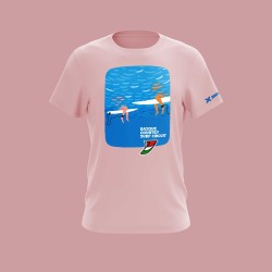 Wear the legend. From Mundaka to Hendaye, this t-shirt is for those who chase waves and live freely.