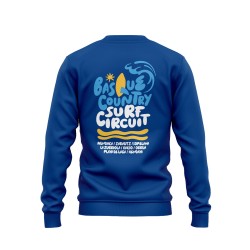Men’s Basque Country Surf Circuit Bottle Green Sweatshirt | Ziro Club