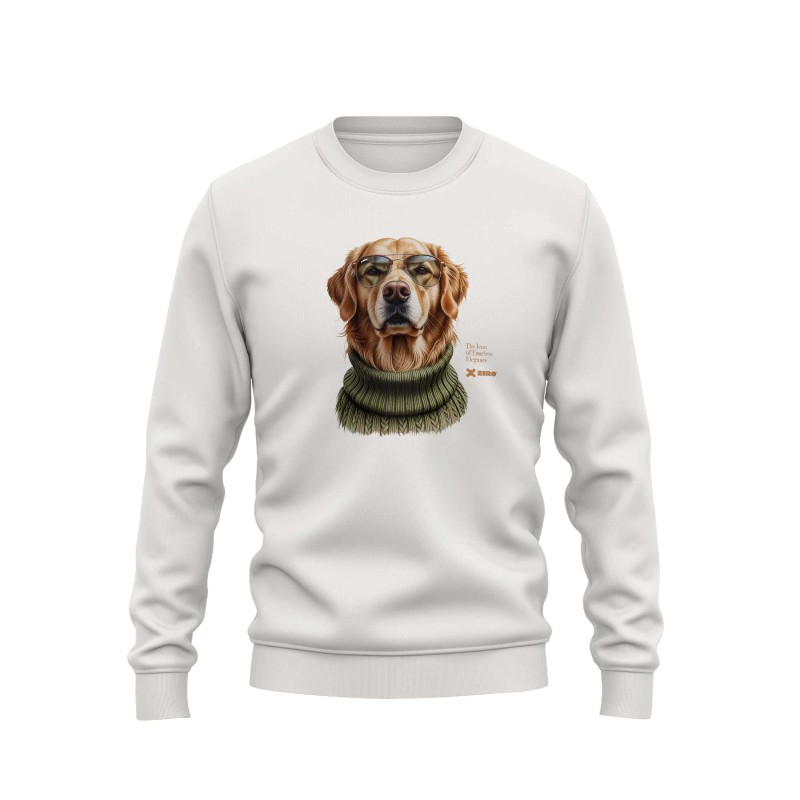Sudadera Hombre Golden Retriever Timeless Elegance | Ziro Club