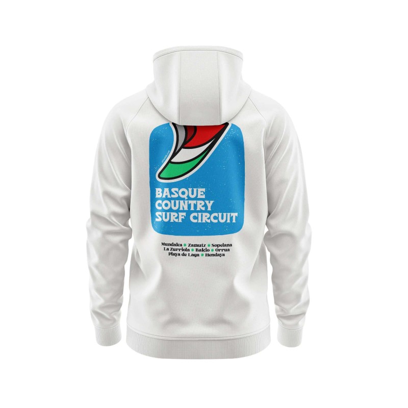 Hoodie Basque Country Surf Circuit | Ziro Club | Estilo Surf & Retro