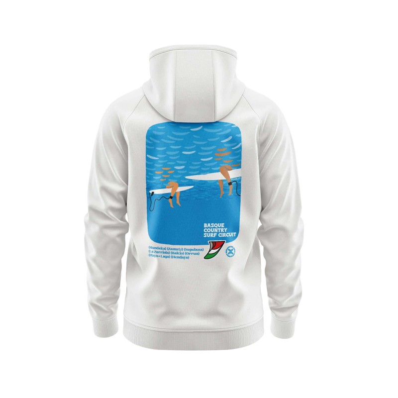 Hoodie Basque Country Surf Circuit – Two Surfers | Surf Lifestyle