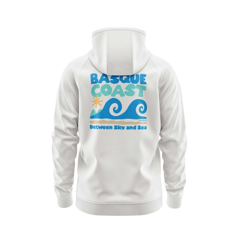 Hoodie Basque Coast – Between Sky and Sea | Espíritu Surfer del Norte