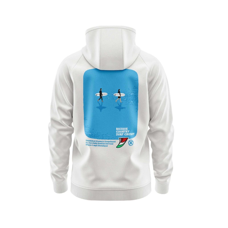 Basque Country Surf Circuit Hoodie – Two Surfers | Basque Surf Culture