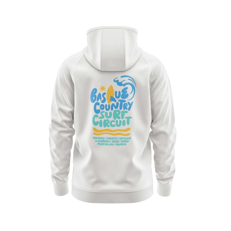 Basque Country Surf Circuit Hoodie – Typography Edition | Basque Surf Spirit