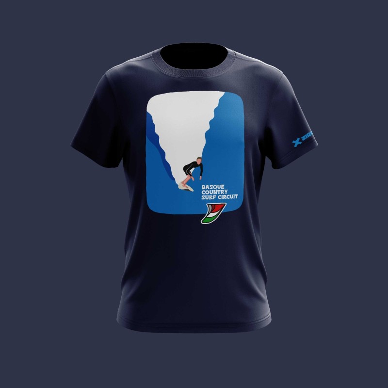 Camiseta Surf Hombre | ZiroClub Basque Country Surf Circuit Camiseta Surf Hombre | ZiroClub Basque Country Surf Circuit