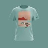 Men’s Surf T-Shirt | Basque Country Surf Circuit Minimal | ZiroClub