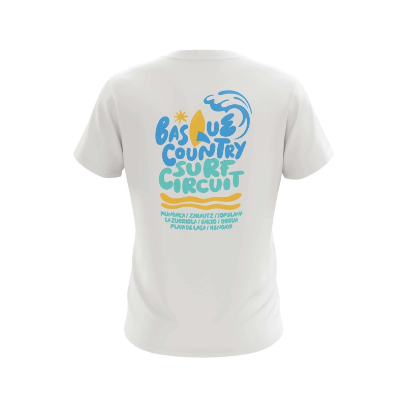 Basque Country Surf Circuit Cartoon T-Shirt – Ziro Club