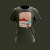 Men’s Surf T-Shirt | Basque Country Surf Circuit Minimal | ZiroClub