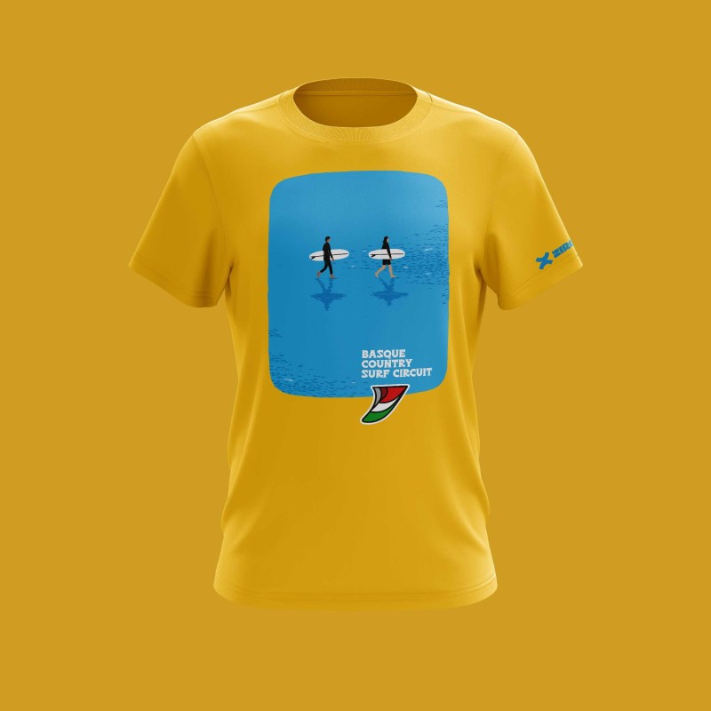 Basque Country Surf Circuit T-Shirt | ZiroClub