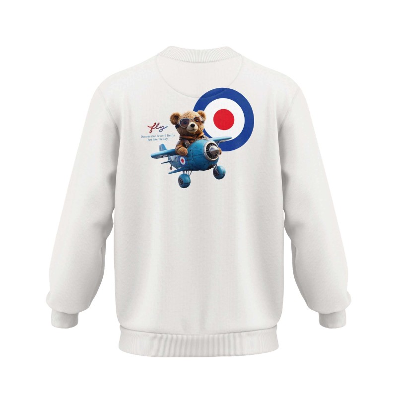 Aviator Bear Fly Beyond Sweatshirt | Ziro Club