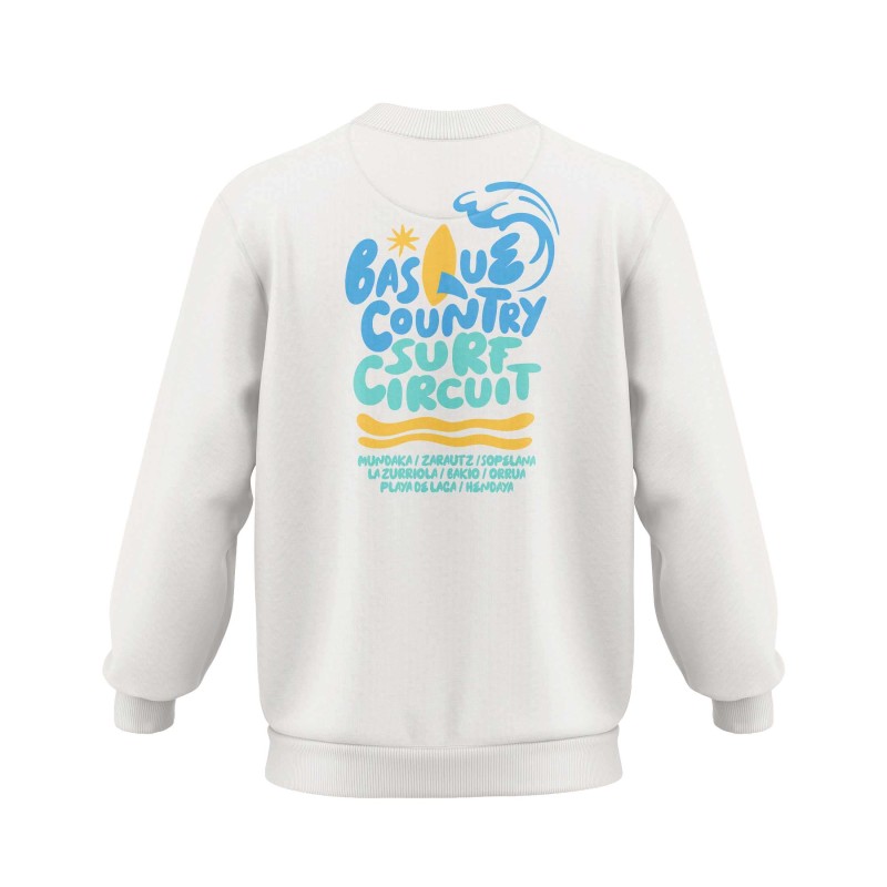 Sudadera Basque Country Surf Circuit Typography Edition | Ziro Club