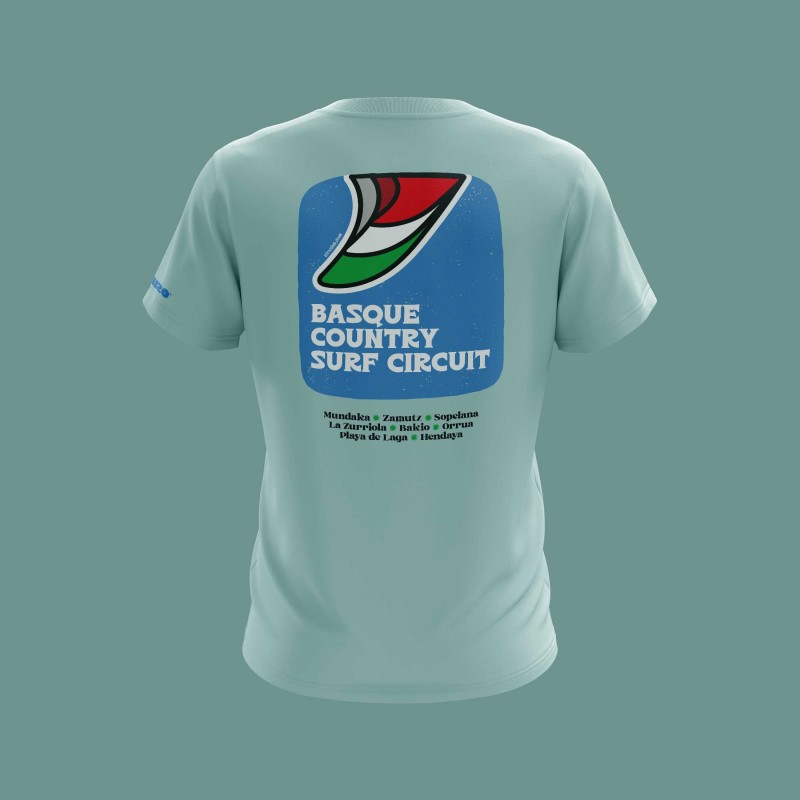Kids Basque Country Surf Circuit T-Shirt | ZiroClub Kids Basque Country Surf Circuit T-Shirt | ZiroClub