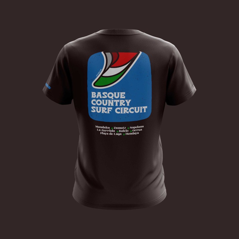 Kids Basque Country Surf Circuit T-Shirt | ZiroClub Kids Basque Country Surf Circuit T-Shirt | ZiroClub