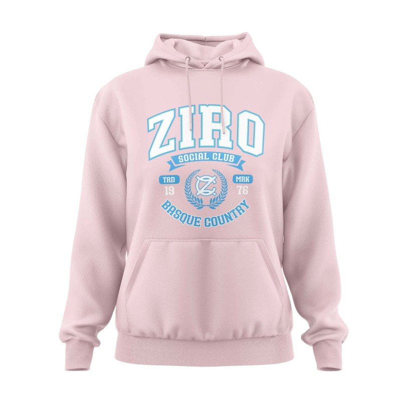 Hoodie Ziro Social Club Basque Country Varsity Mujer | Ziro Club