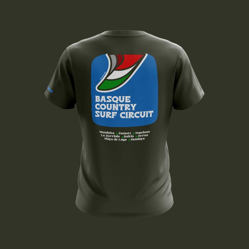 Kids Basque Country Surf Circuit T-Shirt | ZiroClub Kids Basque Country Surf Circuit T-Shirt | ZiroClub