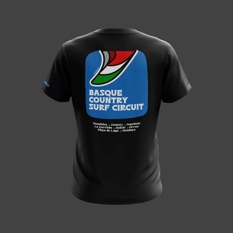 Kids Basque Country Surf Circuit T-Shirt | ZiroClub Kids Basque Country Surf Circuit T-Shirt | ZiroClub