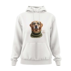 Hoodie Mujer Golden Retriever Portrait | Ziro Club