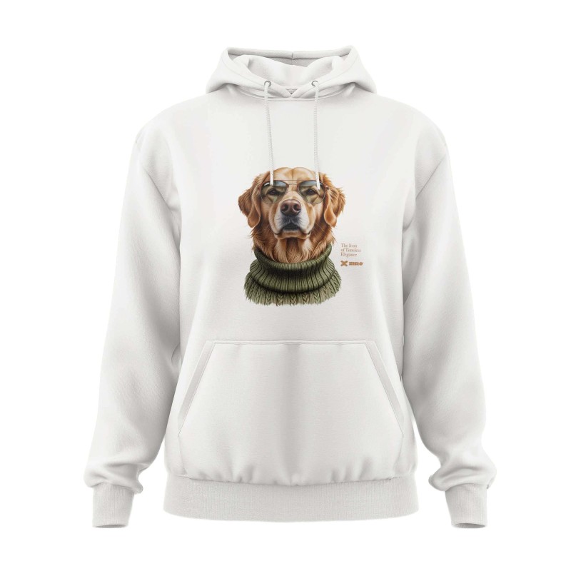 Women’s Golden Retriever Portrait Hoodie | Ziro Club