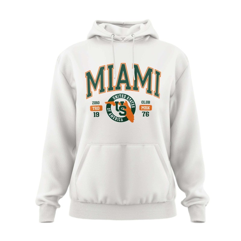Hoodie Mujer Miami Varsity College | Ziro Club