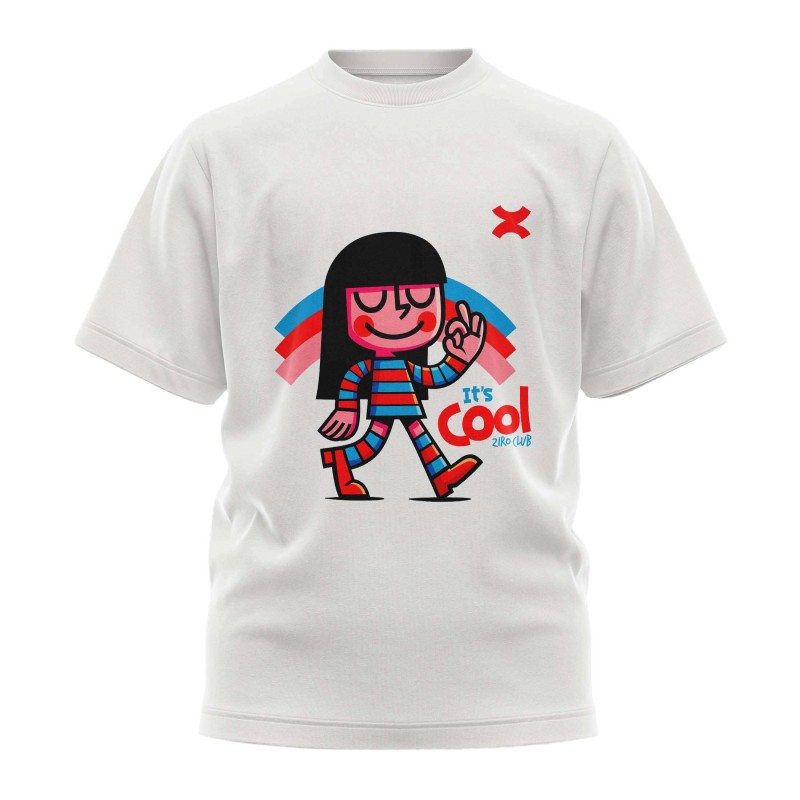 Camiseta Niño It’s Cool Ilustración Moderna | Ziro Club
