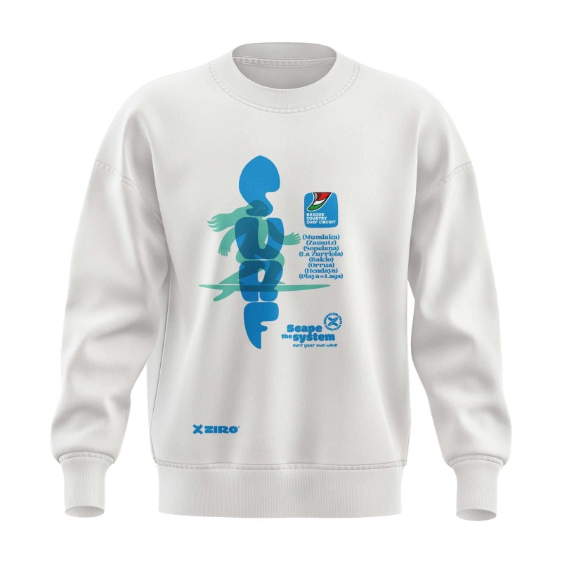 Sudadera Niño Surf Woman – Basque Country Surf Circuit | Ziro Club