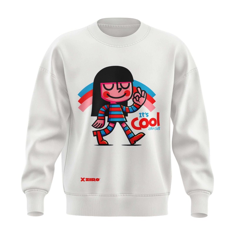 Sudadera Niño It’s Cool Girl | Ziro Club