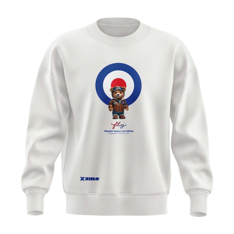 Sudadera Niño Osito Aviador – Fly | Ziro Club