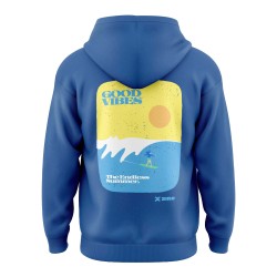 Sudadera infantil Good Vibes con diseño retro surf y estilo Endless Summer. Ideal para niños con espíritu alegre y pasión por el