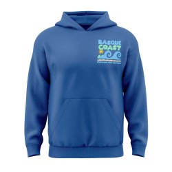 Sudadera Niño Basque Coast Azul Royal – Between Sky and Sea | Ziro Club