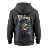 Sudadera Niño Negra Forever Curses – Ilustración Cuervos y Calavera | Ziro Club