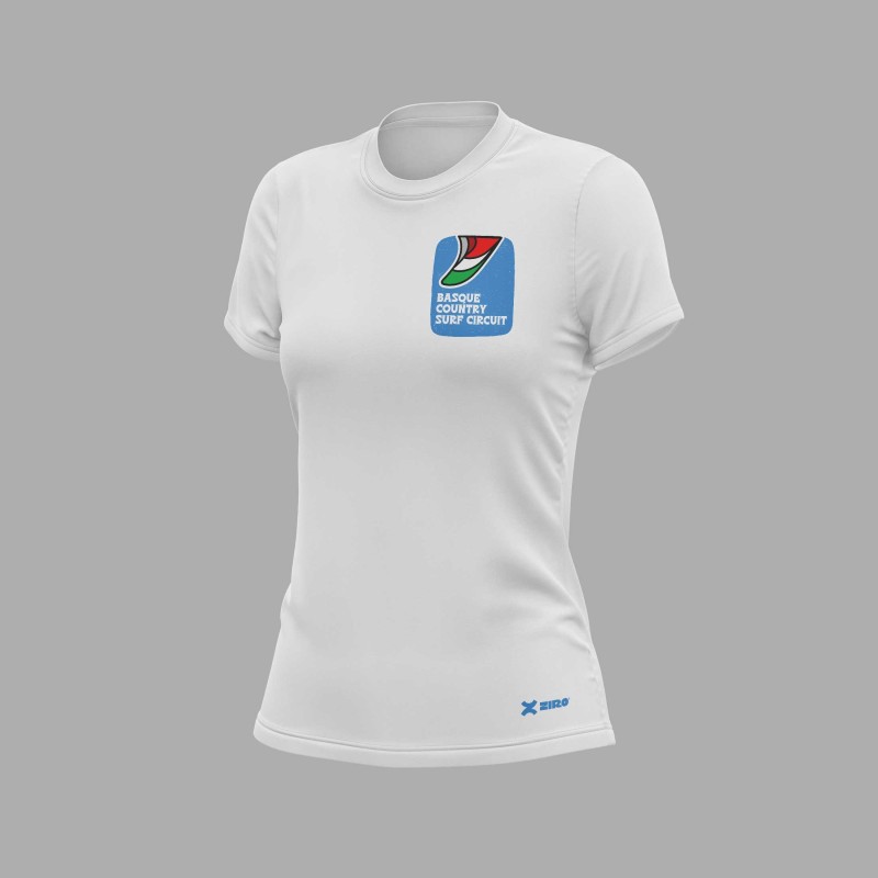 Women’s Basque Country Surf Circuit T-Shirt | ZiroClub Women’s Basque Country Surf Circuit T-Shirt | ZiroClub