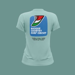 Women’s Basque Country Surf Circuit t-shirt – Surfer vibe